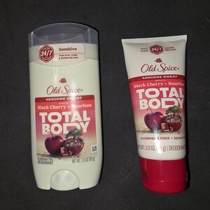 Total Body Deodorant Set - Black Cherry & Bourbon